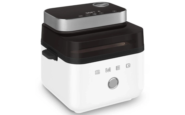 SMEG AFC01WHMAU – Фритюрник с горещ въздух Collezione, 7.3 л, матово бял